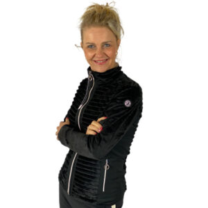 Luhta Ikaala Fleece Vest Zwart - Afbeelding 3