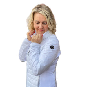 Luhta Innamaa Jacket Wit - Afbeelding 3
