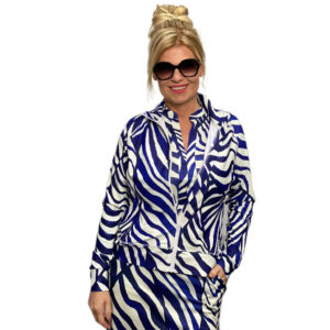 Func Factory Isa Sweater Blue Zebra – Bild 4