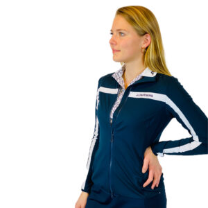 J.Lindeberg Janice Midlayer Navy White
