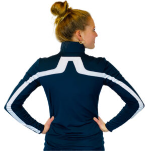 J.Lindeberg Janice Midlayer Navy White - Afbeelding 2