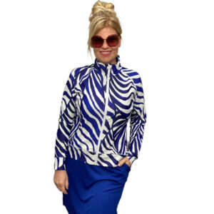 Func Factory Isa Sweater Blue Zebra – Bild 3