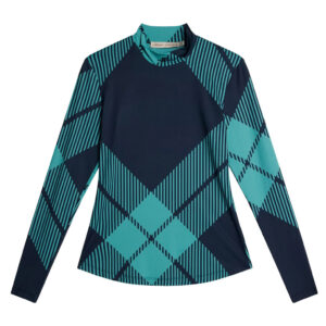 J.Lindeberg Katena Compression Top Glenmuir Tartan – Bild 2