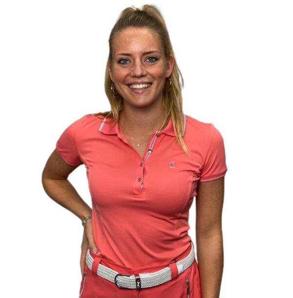 Luhta Kivimaa Poloshirt Koraal Rood
