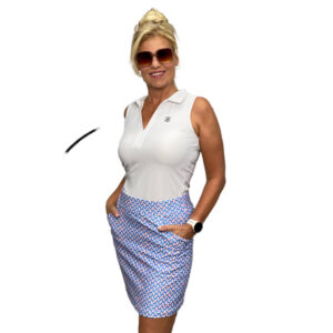 Chiberta Lilwenn Mouwloos Poloshirt - Afbeelding 2