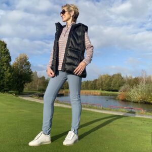 Alberto Lucy WR Stretch Energy Pique Grey Damesbroek – Bild 3