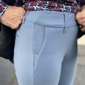 Alberto Lucy WR Stretch Energy Pique Grey Damesbroek – Bild 2