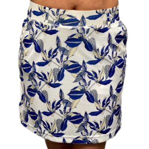 Func Factory Milly Skort Blue Flowers