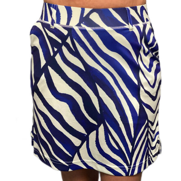 Func Factory Milly Skort Blue Zebra