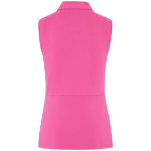 Original Penguin Zip Sl Polo With Mesh Blocking Cheeky Pink – Bild 3