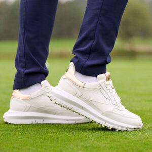 Duca del Cosma Olivera 2 White/Rose Gold met gratis Golfdiva sokjes - Afbeelding 2