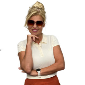 Chiberta Scarlett Poloshirt Off White - Afbeelding 3