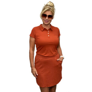 Chiberta Scarlett Polo Roestbruin - Afbeelding 4