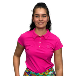 Chiberta Suzanne Poloshirt Pink