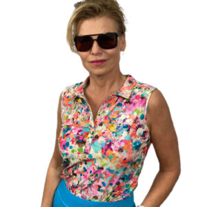 Chiberta Tee Mouwloos Poloshirt