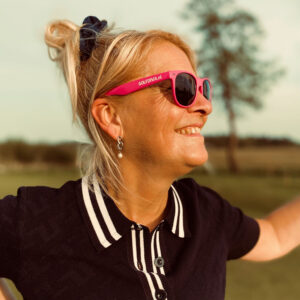 Golfdiva Pink Zonnebril – Bild 3